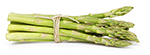 Local asparagus from Buntings food store in Coggeshall, Essex